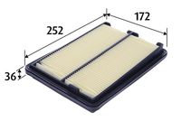 VALEO 585443 - Filtro de aire
