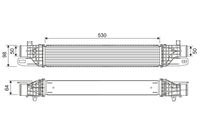 VALEO 818541 - Radiador de aire de admisión