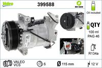VALEO 399588 - Compresor, aire acondicionado