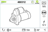 VALEO 460312 - Motor de arranque