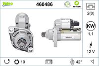 VALEO 460486 - Motor de arranque