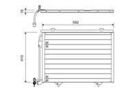 VALEO 817562 - Condensador, aire acondicionado