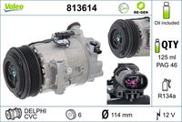 VALEO 813614 - Compresor, aire acondicionado