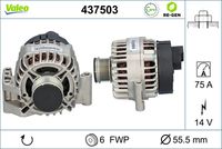 VALEO 437503 - Alternador