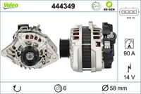 VALEO 444349 - Alternador