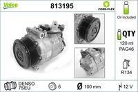 VALEO 813195 - Compresor, aire acondicionado