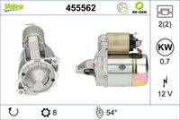 VALEO 455562 - Motor de arranque