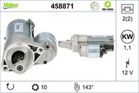 VALEO 458871 - Motor de arranque