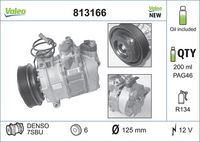 VALEO 813166 - Compresor, aire acondicionado