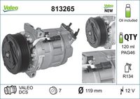 VALEO 813265 - Compresor, aire acondicionado