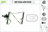 VALEO 851534 - Elevalunas