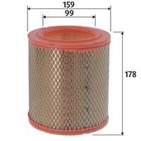 VALEO 585810 - Filtro de aire