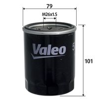 VALEO 586188 - Filtro de aceite