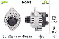 VALEO 200055 - Alternador