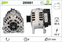 VALEO 200061 - Alternador