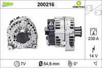 VALEO 200216 - Alternador