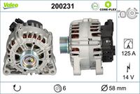 VALEO 200231 - Alternador