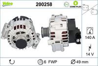 VALEO 200258 - Alternador