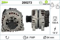 VALEO 200273 - Alternador