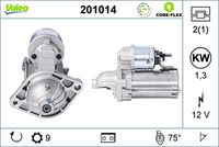 VALEO 201014 - Motor de arranque