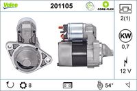 VALEO 201105 - Motor de arranque