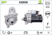 VALEO 432636 - Motor de arranque