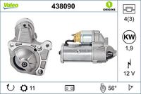 VALEO 438090 - Motor de arranque