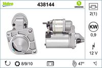 VALEO 438144 - Motor de arranque