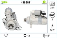 VALEO 438287 - Motor de arranque