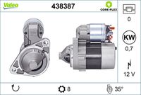 VALEO 438387 - Motor de arranque