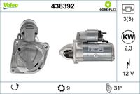 VALEO 438392 - Motor de arranque