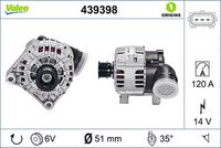 VALEO 439398 - Alternador