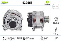 VALEO 439558 - Alternador