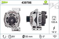 VALEO 439786 - Alternador