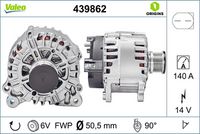 VALEO 439862 - Alternador