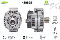 VALEO 439895 - Alternador