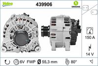 VALEO 439906 - Alternador