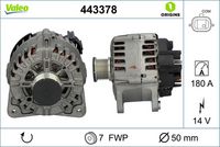 VALEO 443378 - Alternador
