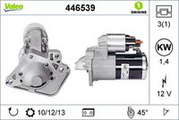 VALEO 446539 - Motor de arranque