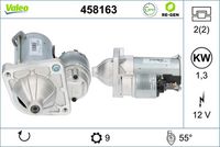 VALEO 458163 - Motor de arranque
