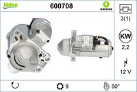 VALEO 600708 - Motor de arranque