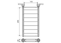 VALEO 811697 - Radiador de calefacción