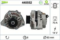 VALEO 440552 - Alternador