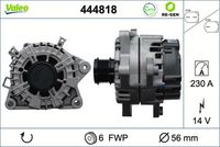 VALEO 444818 - Alternador