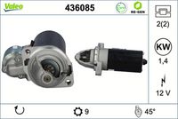 VALEO 436085 - Motor de arranque