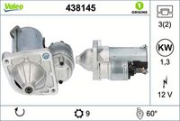 VALEO 438145 - Motor de arranque