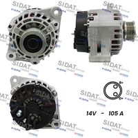 SIDAT A12DE0050A2 - Alternador