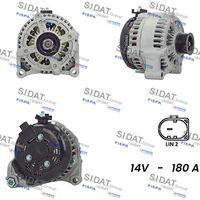 SIDAT A12DE0517A2 - Alternador