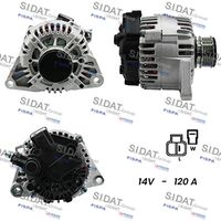 SIDAT A12HY0112A2 - Alternador