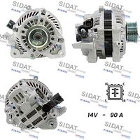 SIDAT A12MH0625A2 - Alternador